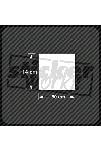 Sticker Works Autocolant pentru parbriz Stance Nation