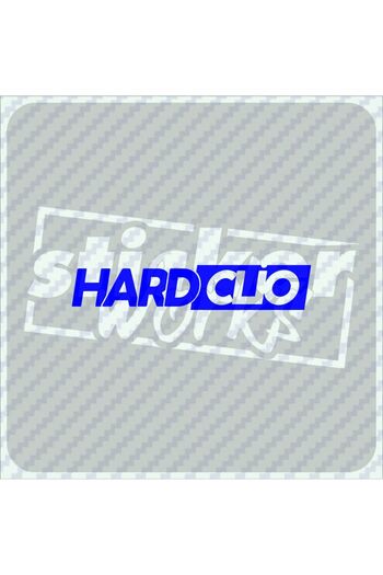 Sticker Works Autocolant Hard Clio pentru parbriz