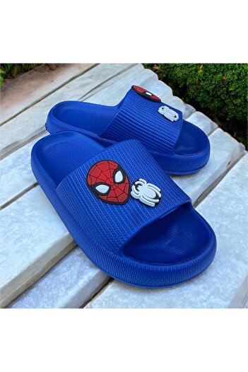 Hızlı Al Spiderman Fancy Boy's Slippers.Garden Beach Slippers Suitable for Daily Use