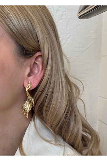 Vitastyle Vip Wing Model Earrings 6 cm