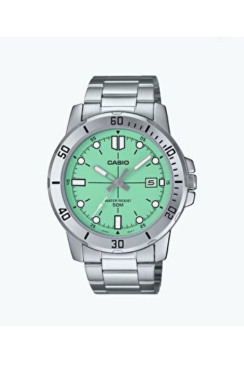 Casio Casio Men's Analog Quartz Stainless Steel Watch MTP-VD01D-3E1