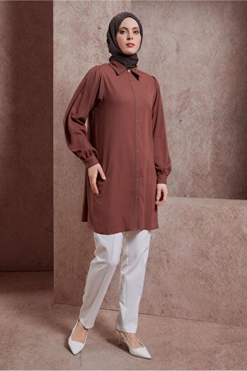 Alvina SHIRT COLLAR TUNIC 44474