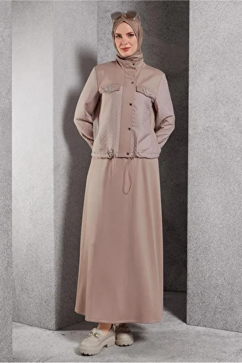 Alvina Skirted Tracksuit Set - 45053 Model