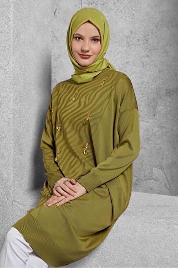 Alvina 44980 Model Knitwear Tunic