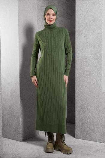 Alvina Necklace Knitting Dress 44923