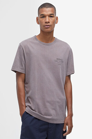 Barbour Hickling Tailored Fit T-Shirt PU17 Washed Heather