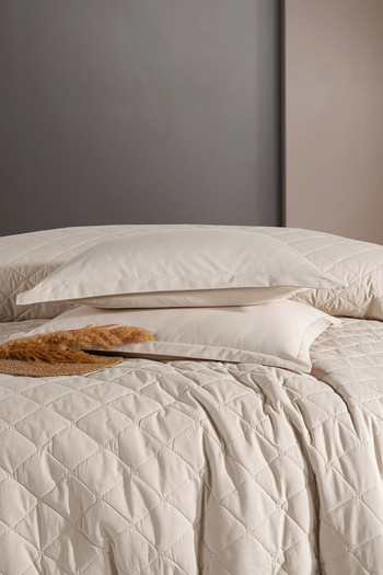 Nordqueen Ranforce 100% Cotton Single Four Season Quilted Duvet Cover Set