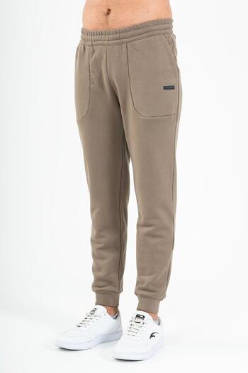 MARATON Regular Men's Ribbed Leg Cocoa Sweatpants 21815