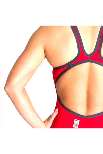 ARENA Powerskin Carbon Air2 Ob Kadın Kırmızı Yarış Mayosu 00112845