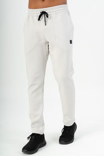 MARATON Regular Men's Skinny Leg Silver Gray Sweatpants 22480