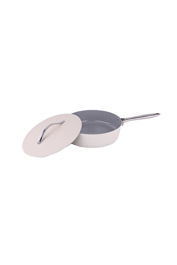 Zilan Zilan ZLN0880 high frying pan with lid made of 5 layers of material, stainless steel handle, 28 cm