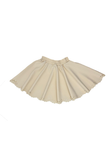 By Piera Fusta pentru copii din material Dabil cu talie elastică 0881