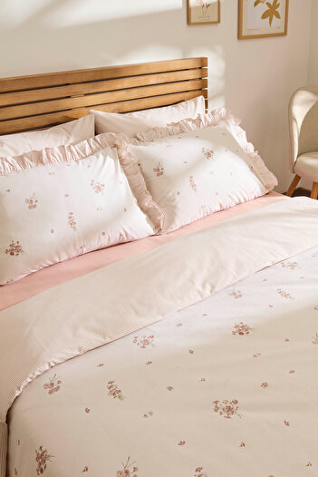 Kaşmir Home Levina Çift Kişilik Nevresim Takımı Rose