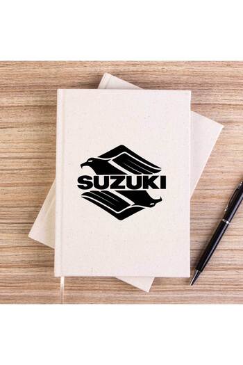 CrowsGate Suzuki Intruder Unlined Canvas Notebook