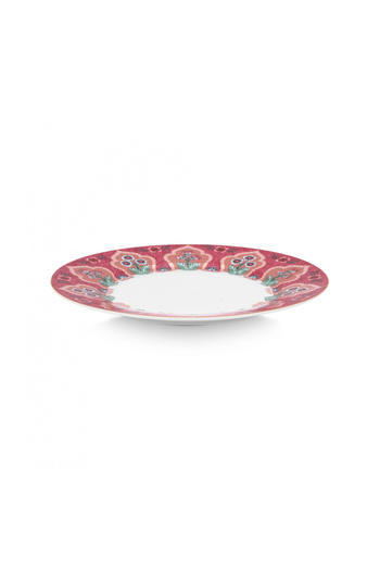 Pip Studio Porcelain plate, Pip Studio, Pink, 21cm, Flower Festival collection