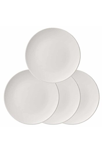 Cesiro Taste Elegance: Set of 4 dessert plates 20 cm Matt White
