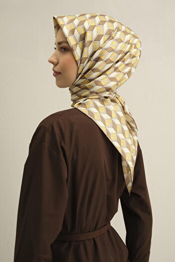 Armine E25Ya9309D02 33 Dj Pure Silk Scarf 9309D (t)