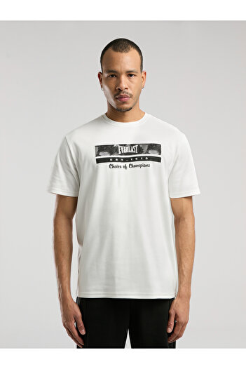 EVERLAST Λευκό ανδρικό μπλουζάκι Champions Collection