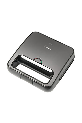 STARCREST Sandwich-maker Grill Panini STARCREST SSM-2130IX, 750 W, Indicator LED, Finisaj Premium Dark Inox