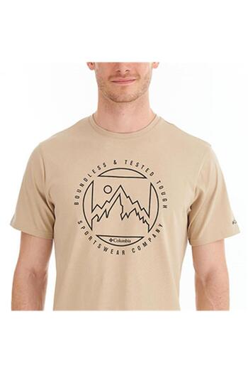 Columbia Μπλουζάκι Csc M Boundless Ss Tee με μαλλιά καμηλού