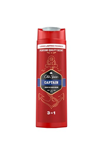 Old Spice OLD SPICE SHOWER GEL 400ML CAPTAIN