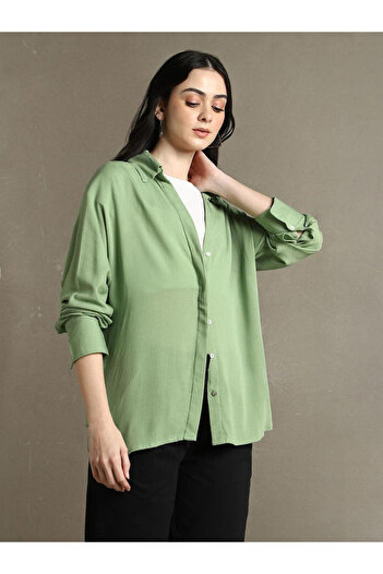 Dennis Lingo By Styli Long Sleeve Casual Oversized Shirt