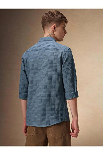 Dennis Lingo By Styli Button-Down Collar Casual Shirt