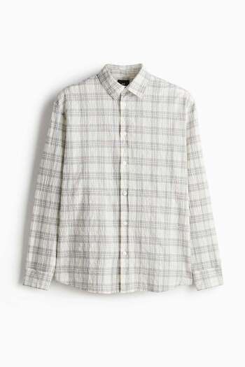 H&M Loose Fit Textured shirt