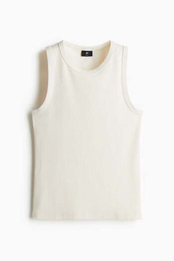 H&M Slim Fit Ribbed vest top
