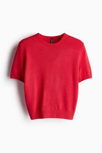 H&M Fine-knit T-shirt