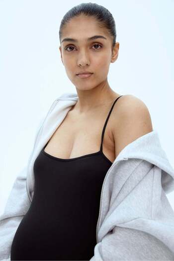 H&M MAMA Before & After Integral-bra unitard