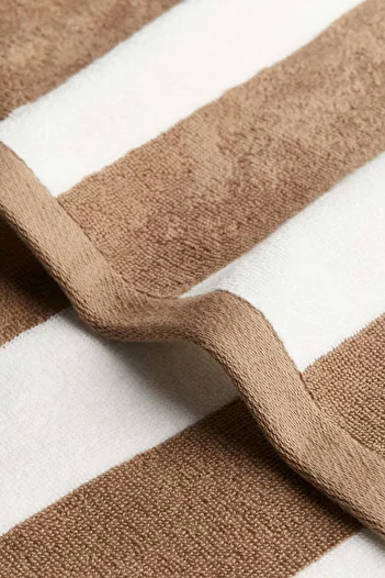 H&M Striped hand towel