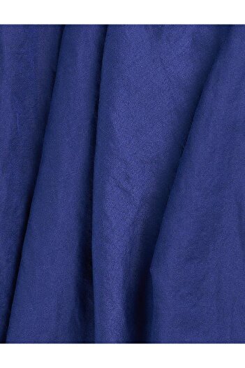 Kayra Blue Soft Krash Shawl Indigo (Blue)