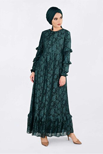 Alvina Skirt Fluffy Ruched Dress 4356