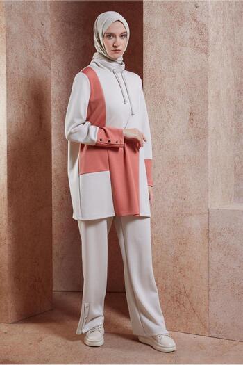 Alvina 45035 Model Trousers Tracksuit Set