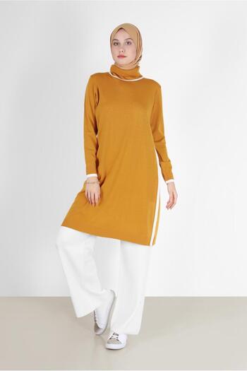 Alvina STRIP DETAILED KNITWEAR TUNIC 42009
