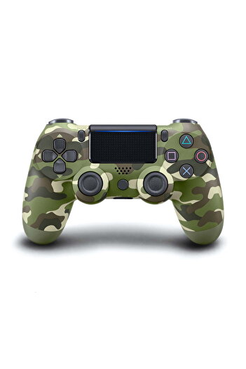 COOYA Wireless Game Joystick Controller for PS4,Highly Sensitive,High Capacity Battery,Camouflage Green