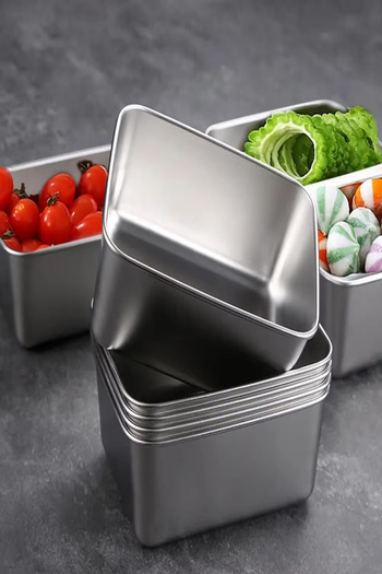 Tor Store Stainless Steel Storage Container / Meal / Nutrition / Food Box / Lunch Box (1 Piece)
