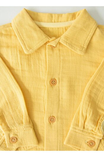 kitikate Yellow Organic Mia Shirt