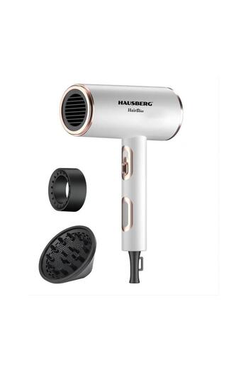 Hausberg Hair dryer HB-263AB, 2200W, 2 speeds, 3 heating levels, White
