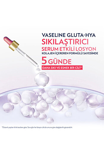 Vaseline Gluta-hya Serum Etkili Vücut Losyonu Sıkılaştırıcı 200 ml