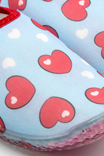 Twigy Heart Blue Children's Sea Shoes