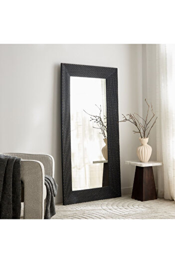Home Box Rena Taper Wooden Floor Mirror - 90x180 cm
