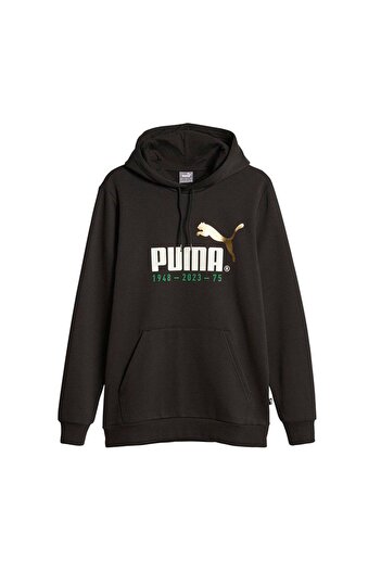 Puma Φούτερ με κουκούλα με λογότυπο και εορτασμό