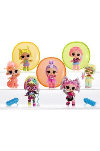 LOL Complete Neon Pop Stars with the Title / Subtitle / Detail (Optional or Specified) Ornegiz: Title: Neon Pop Stars Subtitle: 10 Pieces Turned Window Detail: the Price Will Be Revealed during Shopping.