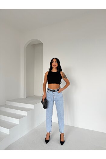 Fiori Jewelled Denim Trousers