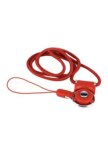 Generic Neck Strap For Mobile And ID Card Red