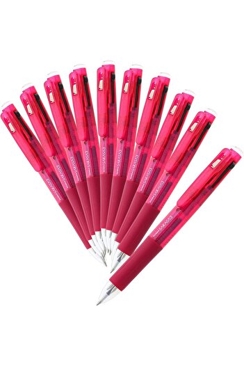Zebra 3 Color Ballpoint Pen Sarasa 3 0.5mm Wine 10pcs B-J3J2-WR