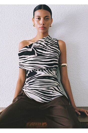MANGO BLOUSE ZEBRI