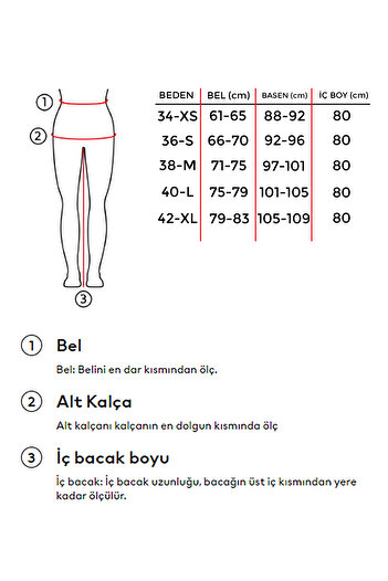 its basic Kadın Gri Renk 4S5-13 Straight Fit Likralı Denim